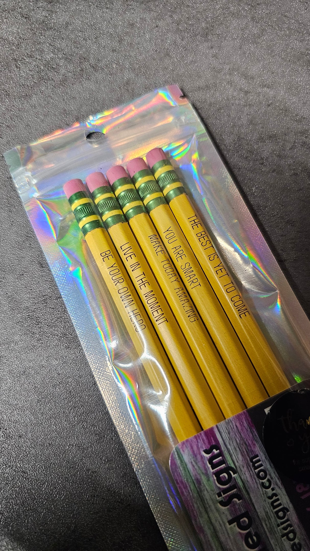 Custom Engraved Pencil