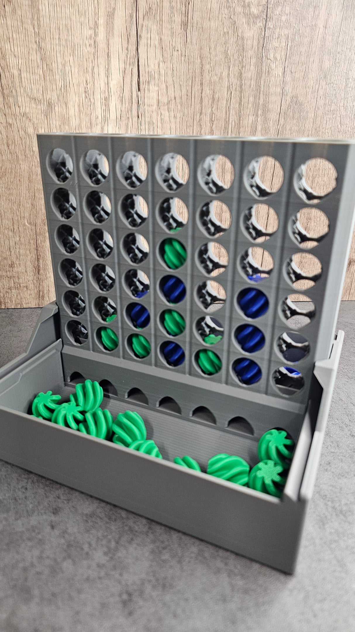 3D Printed Double Helix Connect 4