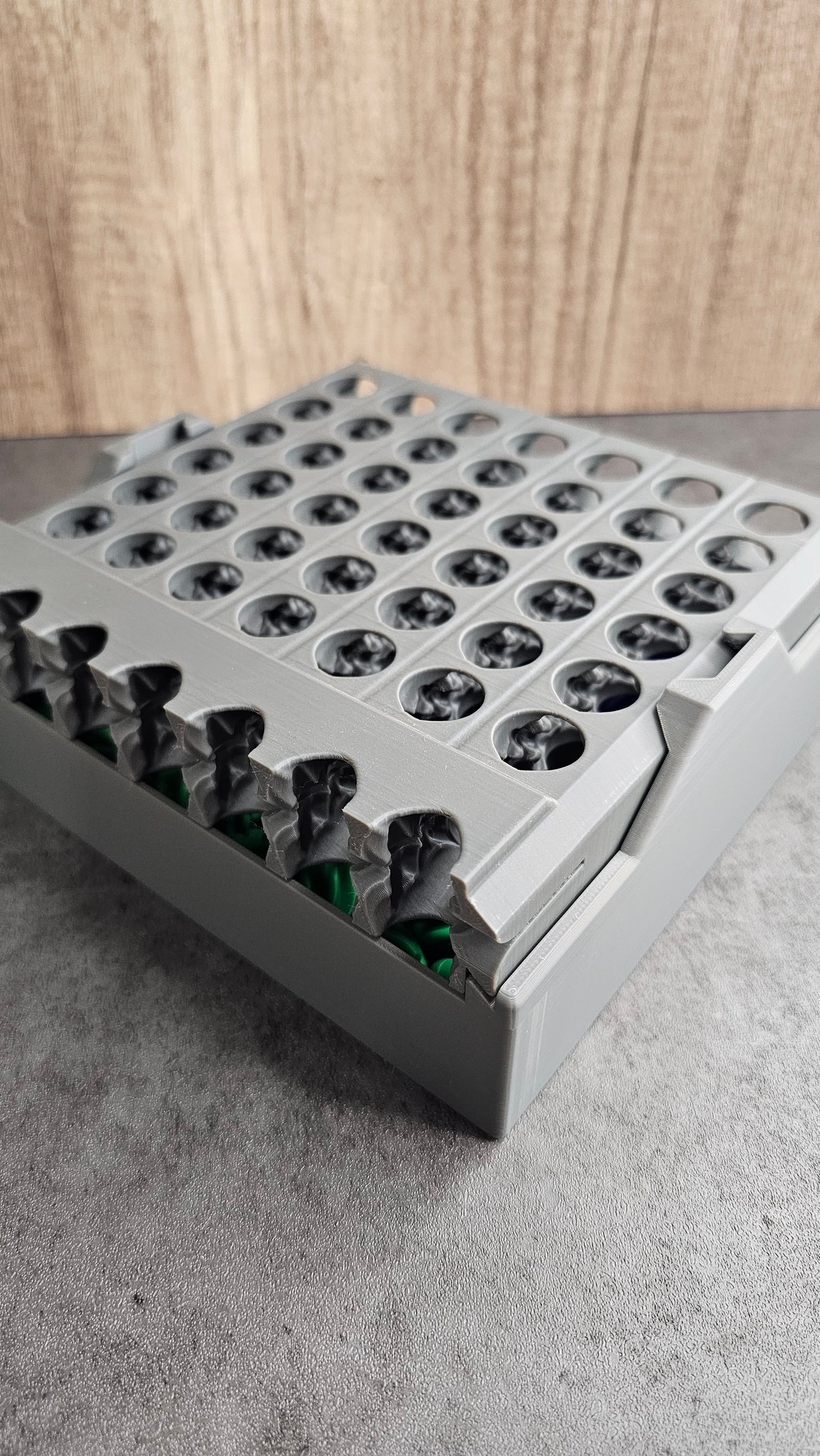 3D Printed Double Helix Connect 4