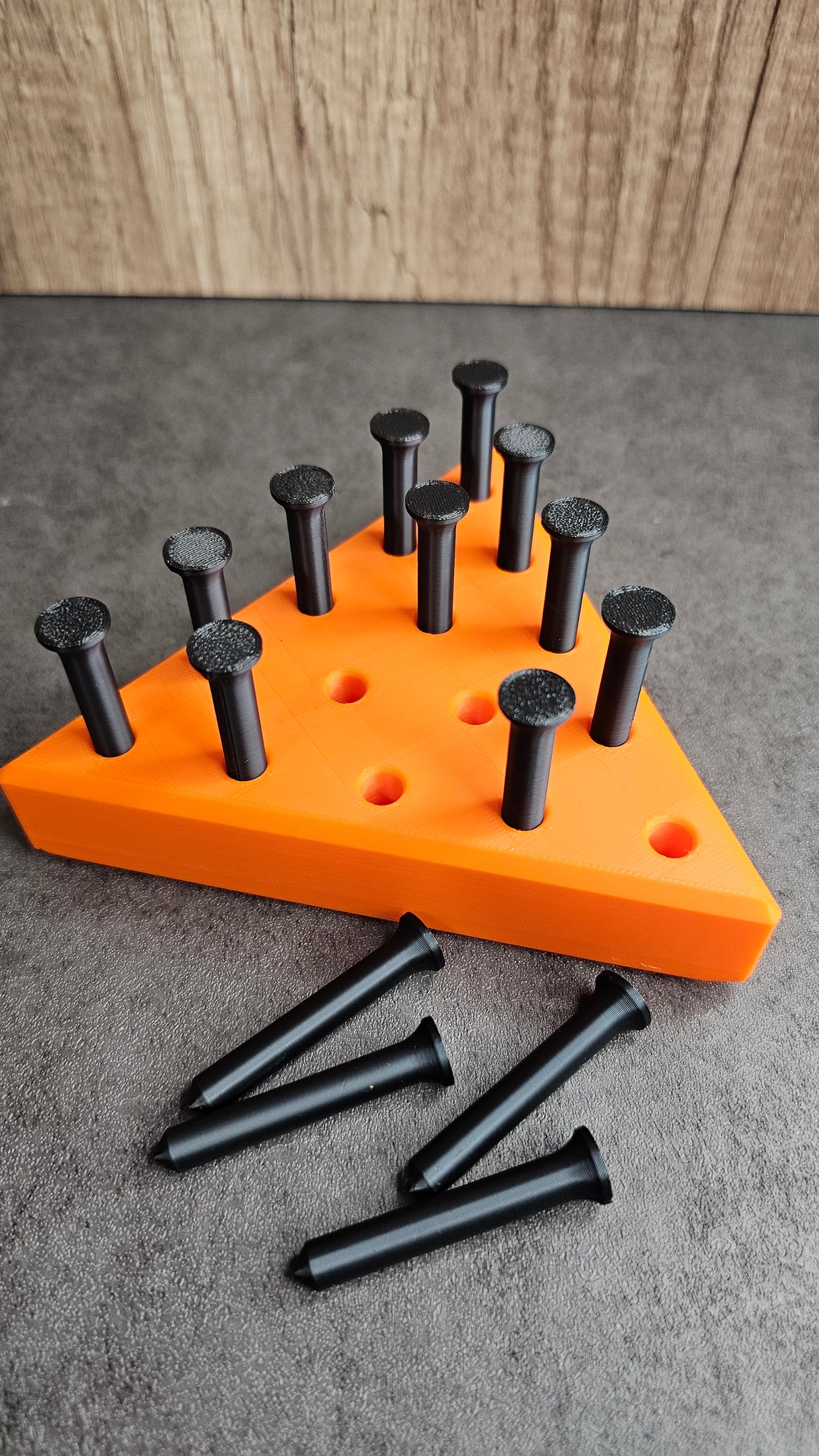 3D Printed Peg Game