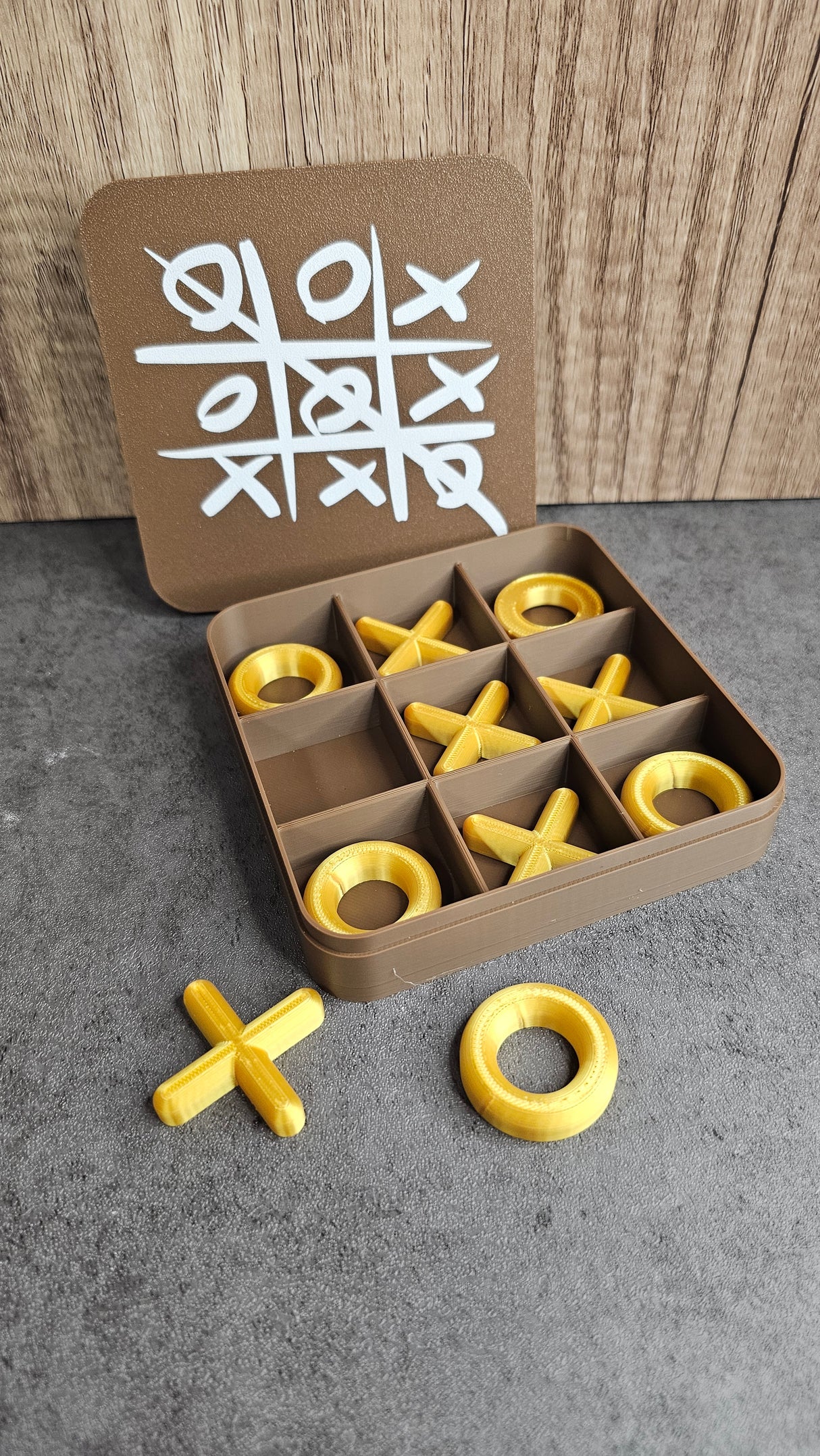 3D Printed Tic Tac Toe