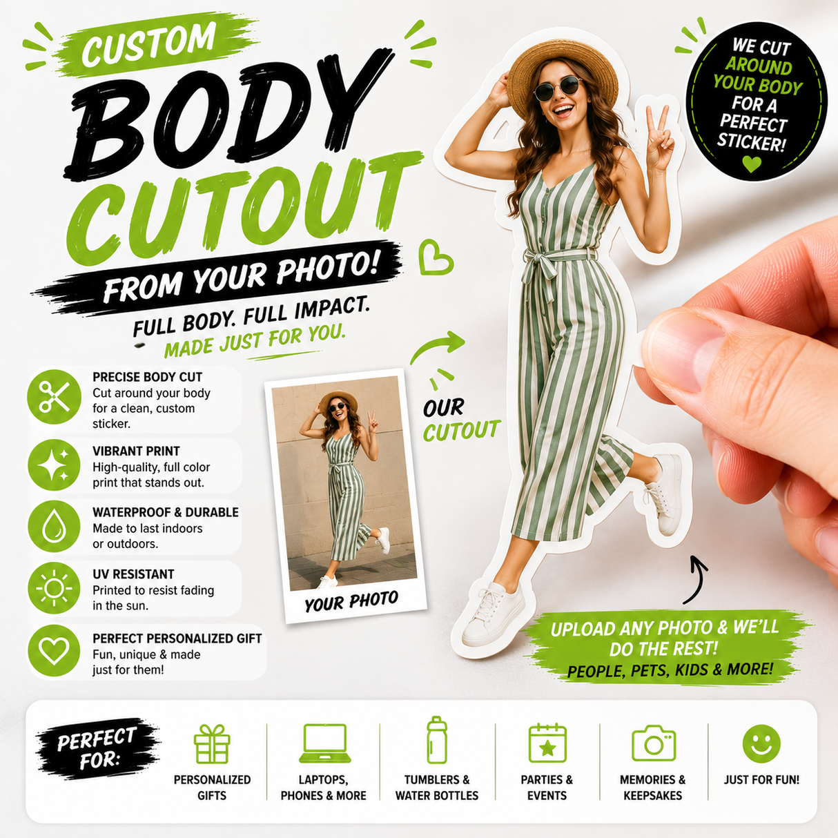 Body Cut Stickers