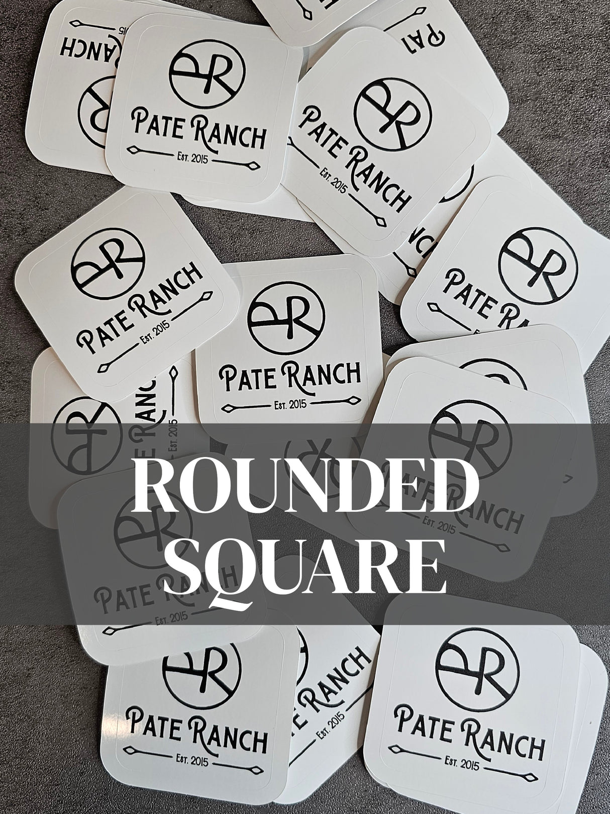 Rounded Square Stickers