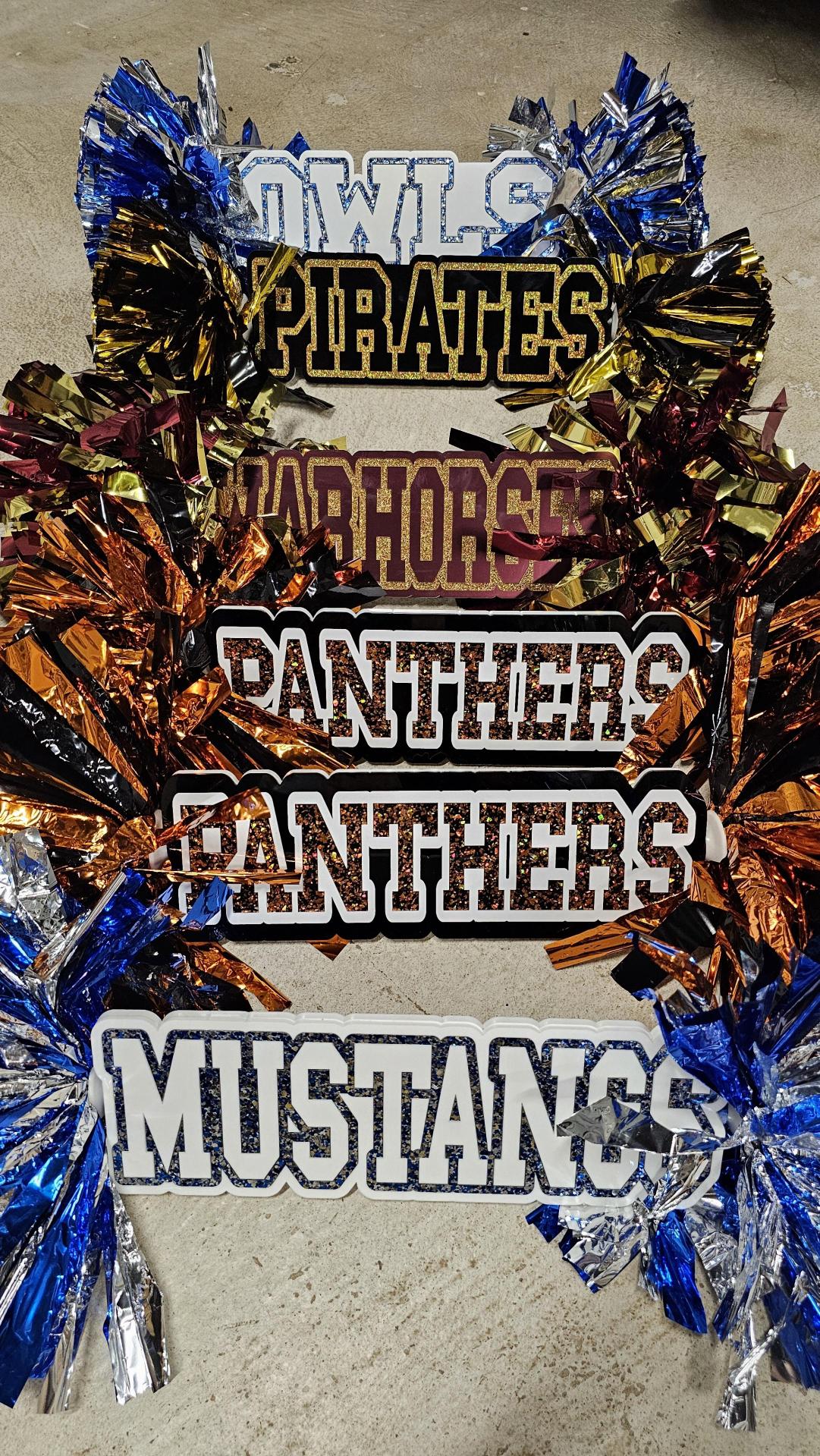 Cheer Sticks and School Pride