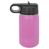 12 oz. Water Bottle – Personalized Laser Engraved Name