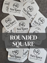 Rounded Square Stickers
