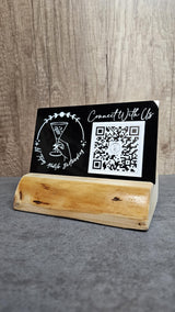 Custom Business QR Code Sign