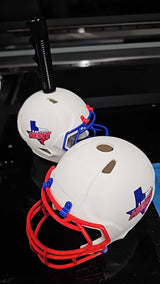 3D Printed Football Helmet with Cow Bell